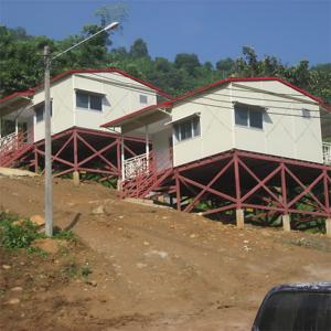2024 Tailandia Estructura <span class=keywords><strong>de</strong></span> acero asequible Resort K tipo Villa Apartamento Casa prefabricada Módulo Casa <span class=keywords><strong>de</strong></span> hormigón Casa pequeña - Product Image 1