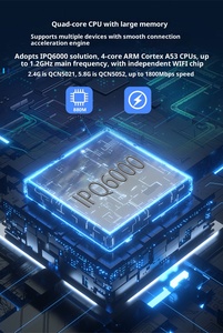 Next-gen Wi-Fi 6wma301 tốc độ nhanh, 4 ăng ten dung lượng lớn, độ trễ thấp, phạm vi phủ sóng rộng 3000Mbps băng tần kép, Wifi de poche - Product Image 4