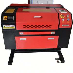 เครื่องตัดและแกะสลักด้วยเลเซอร์ Co2ขนาด300*500มม. 3050A1สีแดงสีดำพร้อมพอร์ต USB - Product Image 4