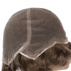 <span class=keywords><strong>Parrucca</strong></span> da <span class=keywords><strong>uomo</strong></span> a testa piena di colore naturale per capelli lunghi - Product Image 4