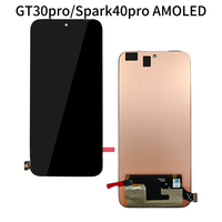 Écrans LCD pour téléphones mobiles TecnoSpark 40 pro KM6 – Remplacement d'écran pour atelier de réparation – Vente en gros – OLED souple de haute qualité