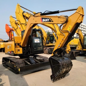 Excavatrice sur chenilles hydraulique SANY SY75c d'occasion, machine de construction SY155 205 215 235 245 265 305 335 365 485 550 - Product Image 6