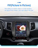 CARUPEZ-Estéreo de coche Android de 9,7 pulgadas para Sportage 3 2010-2016 LHD 7862S 8 núcleos DSP GPS navegación Vertical CarPlay cámara de respaldo