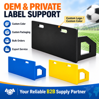 Vente en gros d'équipement d'entraînement de football pliable et portable Planche de rebondissement de sport de football en plastique résistant aux chocs Rebond automatique