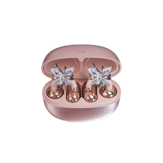 2025 New Butterfly In-Ear Headset IPX5 Waterproof Bass Boost LED Indicator Touch Control LHDC for 6.0 Type-C Sports