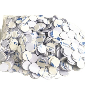 Цифровой умный программируемый URL водонепроницаемый липкий 25 мм 0,98 дюймов Nfc ПВХ карты в форме монеты Rfid - Product Image 1