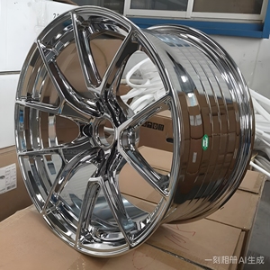Roues de voiture forgées 5X112 5X120 finition chromée nouvelles jantes en aluminium pour BMW M2 M3 E30 E36 E46 E90 M4 G82 M5 E39 18 19 20 21 22 pouces - Product Image 4