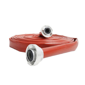 Tubo Antincendio Flessibile SL 38mm Colore Rosso Tipo 3 Rivestito in <span class=keywords><strong>Duraline</strong></span> Resistente con Raccordo - Product Image 6