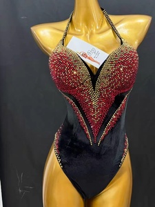 Bikini Aderente Sexy per Spettacoli, Abbigliamento da Discoteca, Costume da Bagno per Ragazze Audaci, Stile Hot Girl, Abito da Club e Palcoscenico - Product Image 4