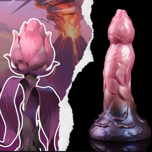 Mutated Eclipse Flower <b>Dildo</b> Fantasy Art Double Layer <b>Dildo</b> Vaginal Massage G-spot Masturbation Anal Plug Adult Toy Manufacturer - Product Image 1
