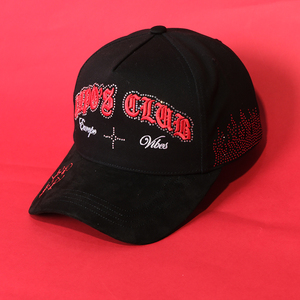 Cappello da Baseball a 5 Pannelli Unisex 2026 Corridos Tumbados, Moda Streetwear con Ricamo Personalizzato di Alta Qualità - Product Image 4