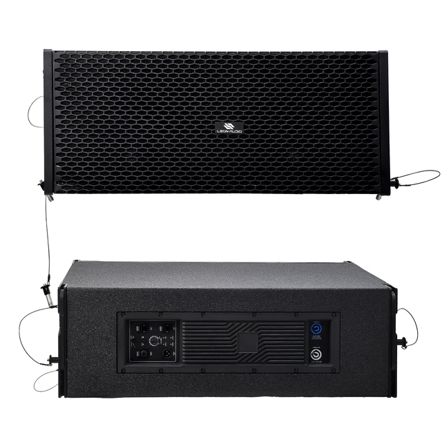 TISON-210A Active Line Array Speaker 10-Inch Neo Woofer Class D DSP Amplifier 800+100W RMS 3600W Max Powered Stage Audio