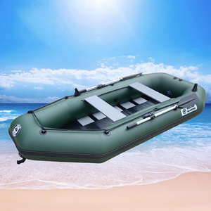 Bateaux à rames gonflables en <span class=keywords><strong>PVC</strong></span> de marque Solar Marine, vente en gros, 6 places, fond en bois lamellé, kayak stable, léger, pliable pour la côte - Product Image 2