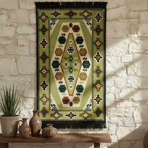 Tapis mural Oriental tapis mural arabe tapis mural ethnique | Taille 90x60cm | Poids 650 gr - Product Image 3