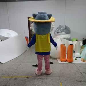 工場カスタマイズ パーティー マスコット スポーツテーマ 漫画ジャージ ライオン ヒョウ 着ぐるみ 大人用コスチューム - Product Image 6