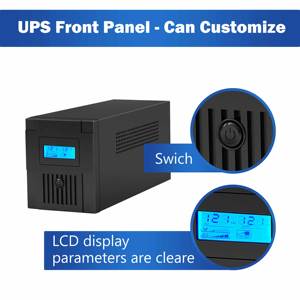 信頼性の高い3000VA 1800W AVR UPS、高速充電、メタルケース & LCD、医療機器に最適 - Product Image 3