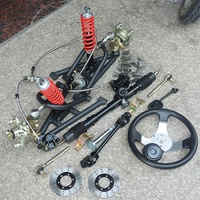 Karting voitures barrière électrique hoverboard go kart kit electrico eje arka aks moteurs moteurs 2 temps à vendre