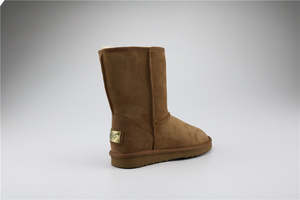 5825 Sheepskin Wool EVA Insole Outdoor Women Cowsuede Snow <strong>Boots</strong> <strong>Boots</strong> For Women - Product Image 3