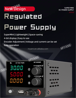 Alimentation régulée CC MYAMi 300W 0-30V 0-5A, alimentation de laboratoire variable, dispositif anti-courant court pour réparation de téléphones portables MY-K3005MS