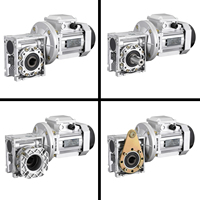 Moteur asynchrone triphasé JTG de haute qualité, 220V/230V/380V/440V AC, avec réducteur à vis sans fin et flange pour pétrin, prix usine