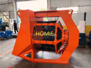 Godet de criblage rotatif hydraulique pour excavatrice, pour criblage sous-marin du gravier, de la <span class=keywords><strong>terre</strong></span> et du sol. - Product Image 4