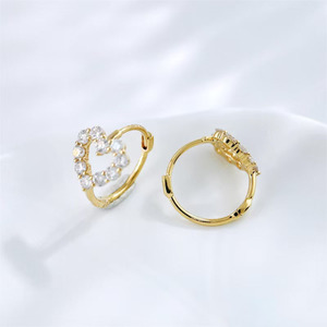 Pendientes de Clip con Diamantes Cultivados en Laboratorio en Oro Amarillo de 18K, Corte Brillante Redondo, Certificados por IGI, Joyería Fina para Mujer - Product Image 2