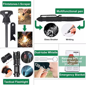 Bochen OEM Camping en plein air kit <span class=keywords><strong>de</strong></span> survie ensemble étanche aventure premiers soins SOS outils catastrophes naturelles tremblements <span class=keywords><strong>de</strong></span> terre randonnée - Product Image 5