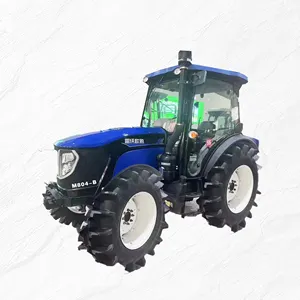 I piccoli trattori agricoli giapponesi hanno usato Lovol M804-B 80HP 4wd con caricatore frontale