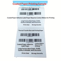 Papel Recubierto para Transferencia Térmica, Etiquetas Autoadhesivas para Impresión de Códigos de Barras 100*100*80*60*50*40*30, Uso Agrícola, en Stock