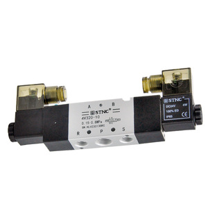 Válvula Solenoide Serie 4V de Sonotech STNC, Nueva, 4V220-08, Válvula de Control de Inversión de Dos Posiciones y Cinco Vías - Product Image 5