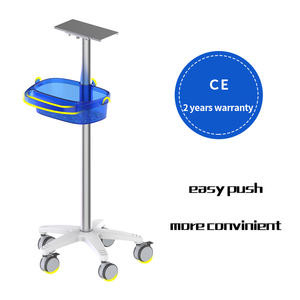 Cina conveniente ospedale monitoraggio del paziente trolley defibrillatore mobile infermieristica carrello serie di rotolamento del basamento della staffa - Product Image 2