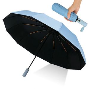 Parapluie pliant 3 sections personnalisé, léger et imperméable, avec logo – Cadeau d'entreprise, vente en gros, offre spéciale - Product Image 3