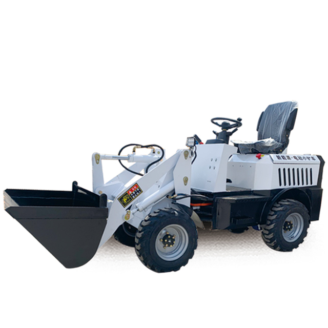 Factory direct supply 4 wheel drive skid steer electric mini loader