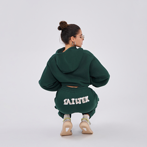 High Quality <strong>Jumper</strong> <strong>for</strong> <strong>Women</strong> Cotton Fleece 350 Gsm <strong>Long</strong> Sleeve Pullover Hoodie Custom Towel Embroidery logo Hoodies <strong>Women</strong> - Product Image 1