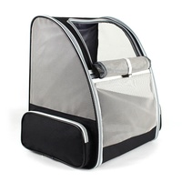Sac à dos pour chat pliable en maille légère pour chats et chiens sac à dos Portable pour animaux de compagnie de grande capacité sac pour animaux de compagnie de voyage en plein air