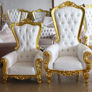Chaise Trône Royale de Luxe pour Enfants, Chaise de Roi pour Bébé, Idéale pour Baby Shower, Anniversaire, Mariage et Événements - Product Image 3