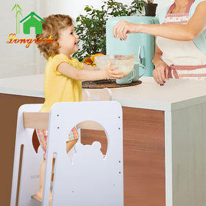 Taburete de cocina perfecto, torre de pie de madera para niños pequeños, torre para niños pequeños, torre de aprendizaje para niños pequeños - Product Image 3