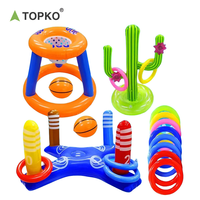 TOPKO exercice intérieur extérieur divertissement quotidien jouet flottant épaissi amusant gonflable Ringtoss jouets gonflables accessoires