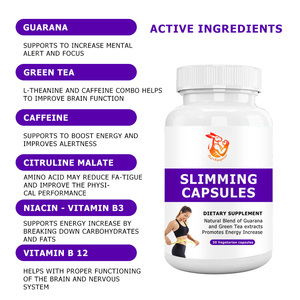 Private Label Natural Supplements Slimming Capsules with Energy Support Proprietary <b>Blend</b> Guarana Extract Supports Energy Levels - Product Image 4
