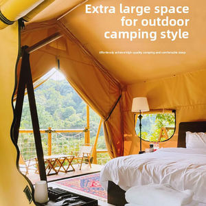 Carpa de Camping Modular de Lujo para Exteriores, Tipo Europeo, Plegable Manualmente, de Doble Capa, Estilo Nómada, de Una Habitación, para las Cuatro Estaciones - Product Image 4