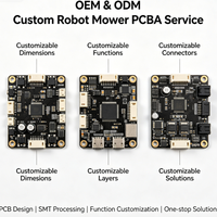 Carte de circuit imprimé principale pour robot tondeuse intelligent, avec intelligence artificielle pour la coupe automatique de l'herbe