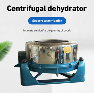 منتجات تجفيف الطعام ، جهاز تجفيف الفول ، جهاز طرد مركزي صناعي كبير بثلاثة أرجل - Product Image 2