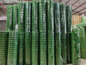 Customized Highly Anti Rust PVC Coated Welded <b>Wire</b> <b>Mesh</b> Roll with Green PVC <b>Wire</b> for Fence - Product Image 6