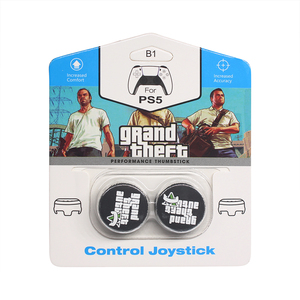 ชุดแต่งแฟชั่นสำหรับ PS5 และ <span class=keywords><strong>PS4</strong></span> แบบแพ็คเกจเดี่ยว  <span class=keywords><strong>จ</strong></span><span class=keywords><strong>อย</strong></span>สติ๊กเสริมแบบปรับแต่งได้  พร้อมปลอกนิ้วหัวแม่มือสำหรับ PS5 อุปกรณ์เสริมสำหรับเกม - Product Image 5