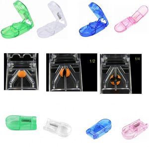 Cortador de Pastillas Portátil, Ligero, Combinado con Estuche de Almacenamiento, Divisor de Medicamentos Pequeño - Product Image 6