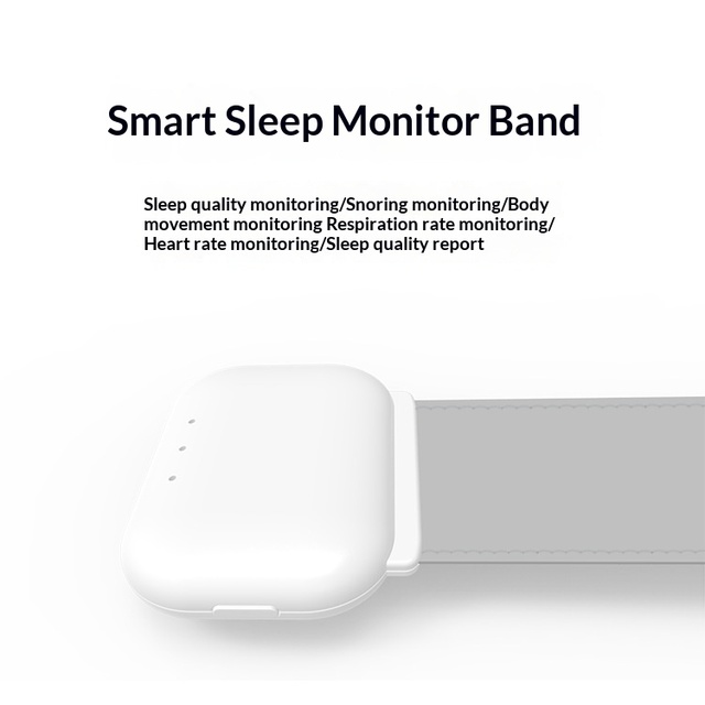 2026 Smart Non-Wearable Sleep Monitor Breathing & Heart Rate Tracker with APP Snoring Detection, Type-C, OEM Factory