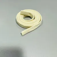 12mm einfarbig Cored Round Rope Sport hose Taille Kordel zug Farbe Hohl Flachs eil Drop Kunststoff Spritzguss Seil Kopf