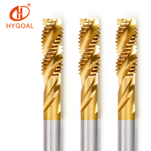 Maschio per Filettatura HYGOAL OEM ODM in Acciaio HSS 6542 Rivestito in Ti, M3-M36, con Scanalatura a Spirale per Macchine Filettatrici - Product Image 2