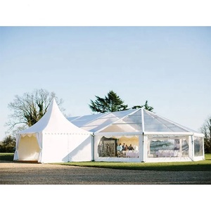 Luxury <strong>Royal</strong> Wedding Event <strong>Tents</strong> Outdoor PVC Four-Season Aluminum Alloy Frame Waterproof Clear <strong>Tent</strong> for 1000 Capacity - Product Image 4