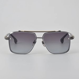 CH8239 Lunettes de soleil de créateur rectangulaires, style pilote, couleur marbre noir, marron, bleu, pour femmes et hommes, mode urbaine, vente en gros - Product Image 5